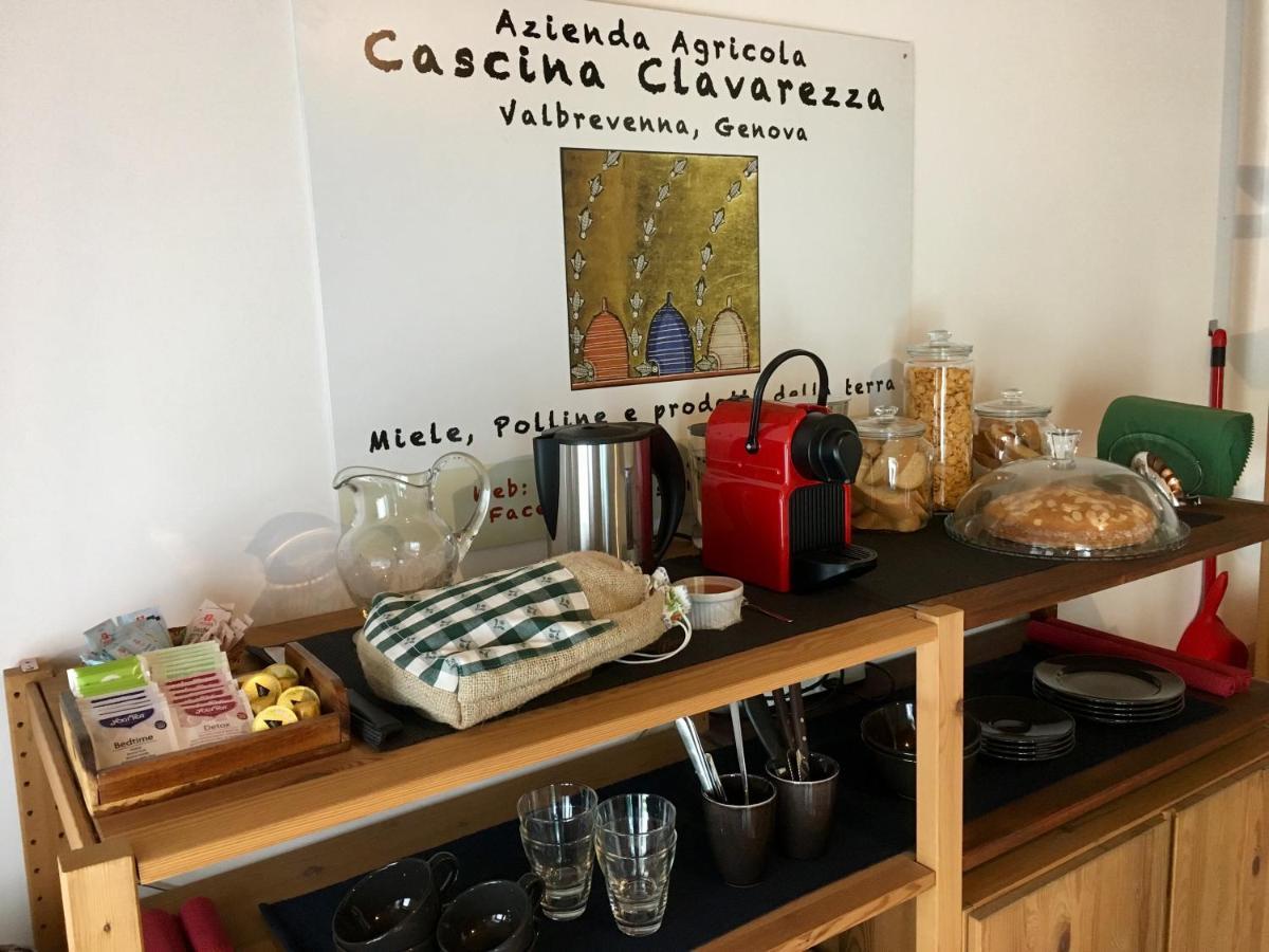 Agriturismo Cascina Clavarezza Valbravenna Bagian luar foto